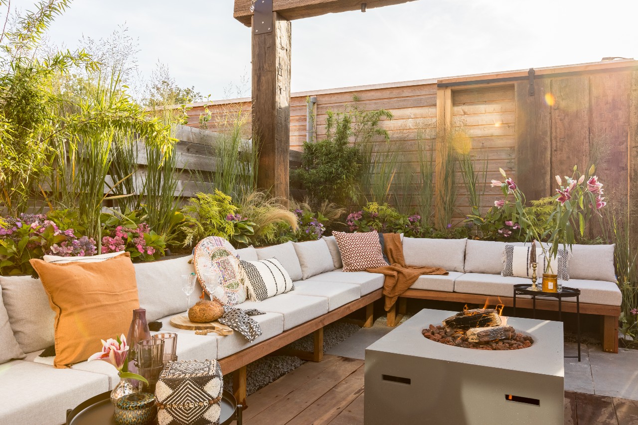 dikte kussen loungebank