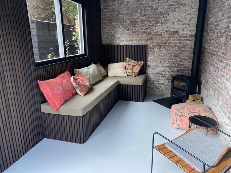 tuinhuisje interieur
