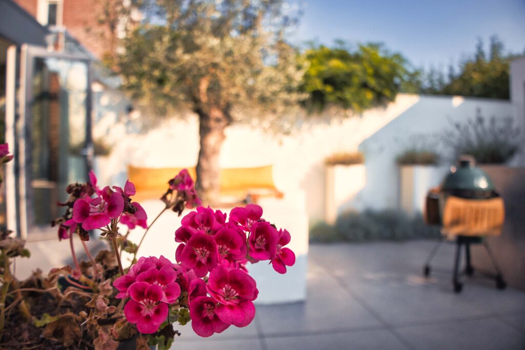 tuin ibiza stijl